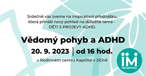 ADHD: Keď je pohyb a pozornosť v neustálom pohybe